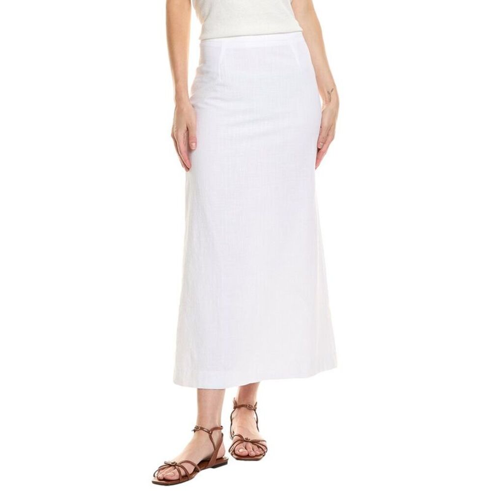 To My Lovers Womens  Maxi Skirt, White